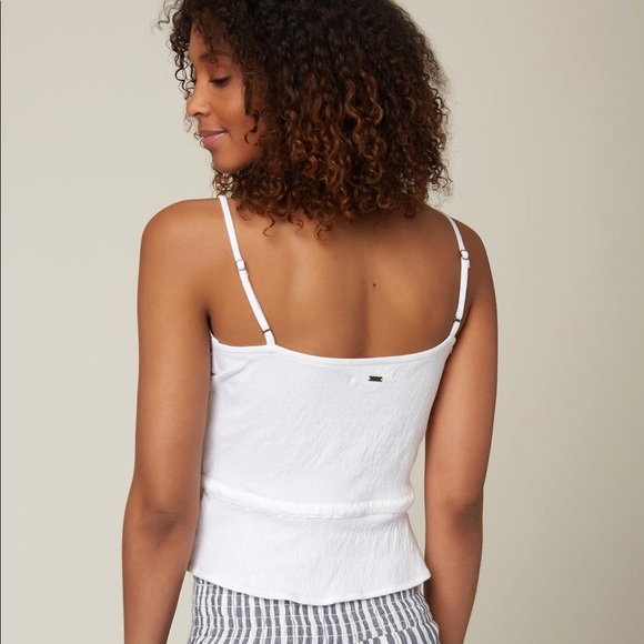 ⭐️ NWT O’Neill White Lace Tank Top Adjustable Straps Size MEDIUM - Picture 6 of 16